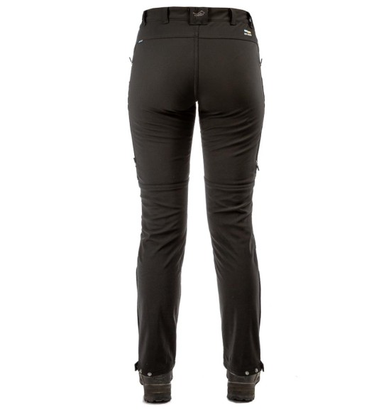 Püksid naistele, soojad, veekindlad, elastsed, must Thermo Actions (Arrak Outdoor)