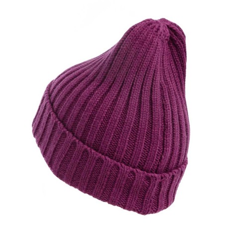 Müts kootud, klassikaline soonik, fuksia (Arrak Outdoor)