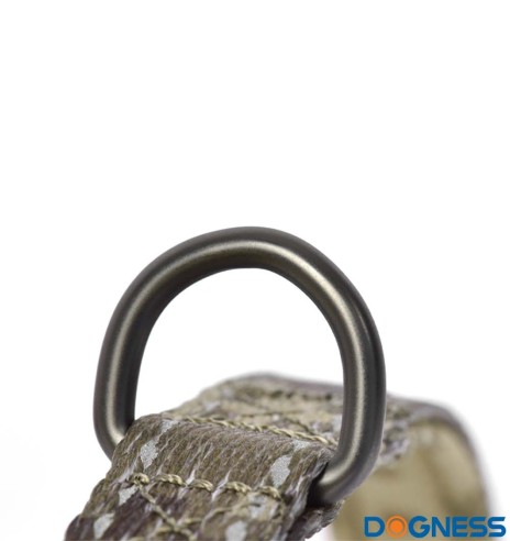 Текстильный поводок для собак, зелёный камуфляж (Dogness Camouflage)