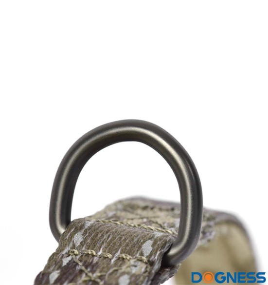 Текстильный поводок для собак, зелёный камуфляж (Dogness Camouflage)