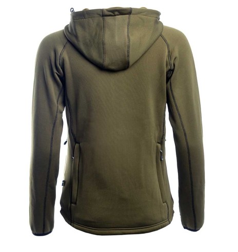 Fliis naistele, kapuutsiga, must, Power, fliisist dressipluus pusa (Arrak Outdoors)