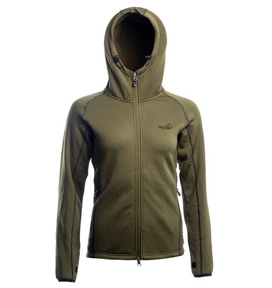 Fliis naistele, kapuutsiga, must, Power, fliisist dressipluus pusa (Arrak Outdoors)