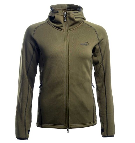 Fliis naistele, kapuutsiga, must, Power, fliisist dressipluus pusa (Arrak Outdoors)