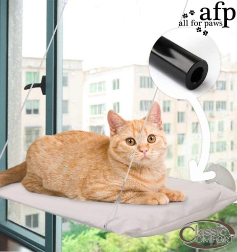 Шезлонг подвесной для кошек Window Lounger (AFP - Classic Comfort)