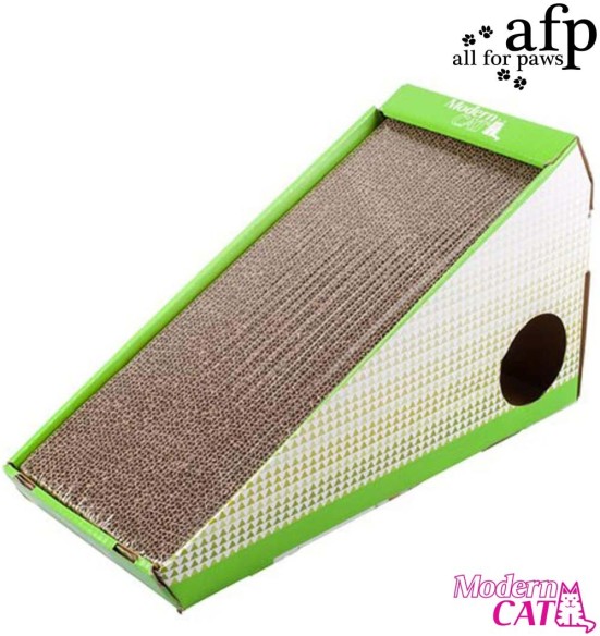 Когтеточка для кошек, картонная с кошачьей мятой, Double Cat Scratcher (AFP - Modern Cat)