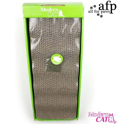 Когтеточка для кошек, картонная с кошачьей мятой, Double Cat Scratcher (AFP - Modern Cat)