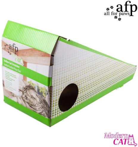 Когтеточка для кошек, картонная с кошачьей мятой, Double Cat Scratcher (AFP - Modern Cat)