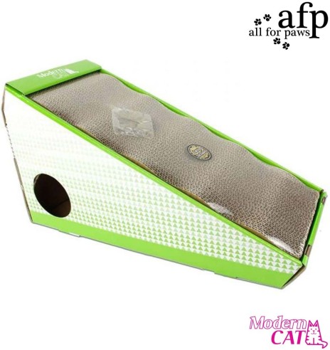 Kassi kraapimisalus kartongist, naistenõgesega Incline Cat Scratcher (AFP - Modern Cat)