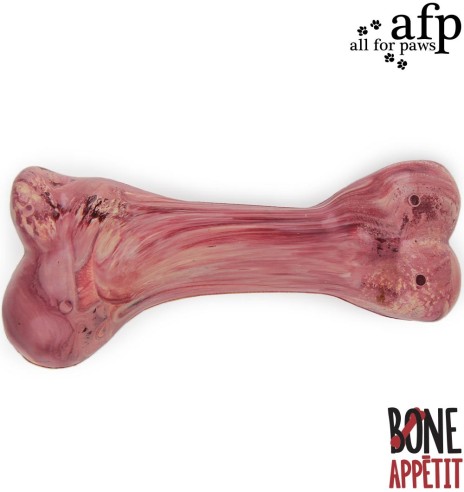 Жевательная игрушка со вкусом бекона, Crunch Rubber Bone (AFP - Bone Appetit)