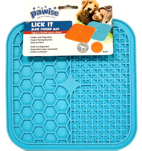 Matt toidu ja maiuste söömiseks, iminappadega Dog Lick Mat (Pawise)