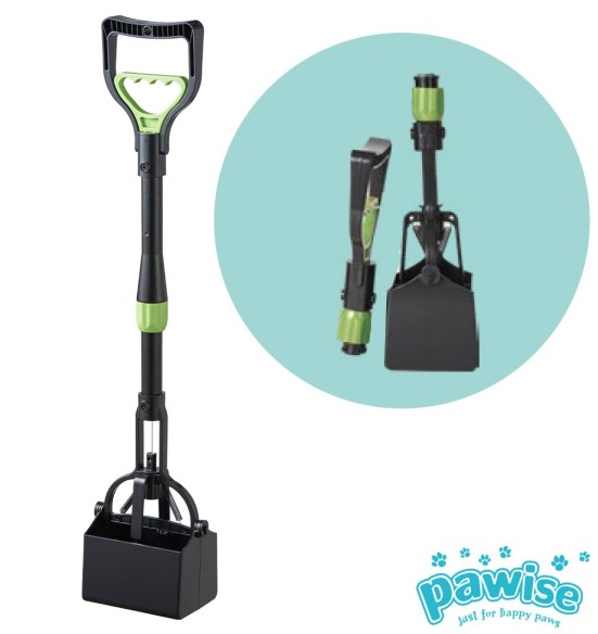 Hügieenikühvel koerakaka koristamiseks 68,5 cm, kokkukäiva varrega (Pawise)