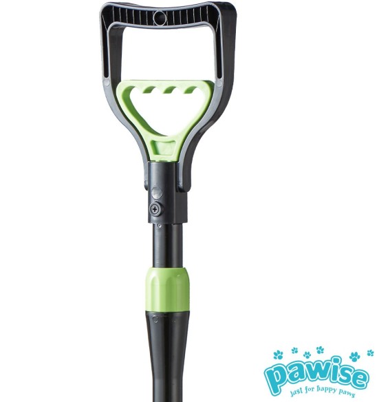 Hügieenikühvel koerakaka koristamiseks 81,3 cm, kokkukäiva varrega (Pawise) Hügieenikühvel koerakaka koristamiseks 81,3 cm, kokkukäiva varrega (Pawise)