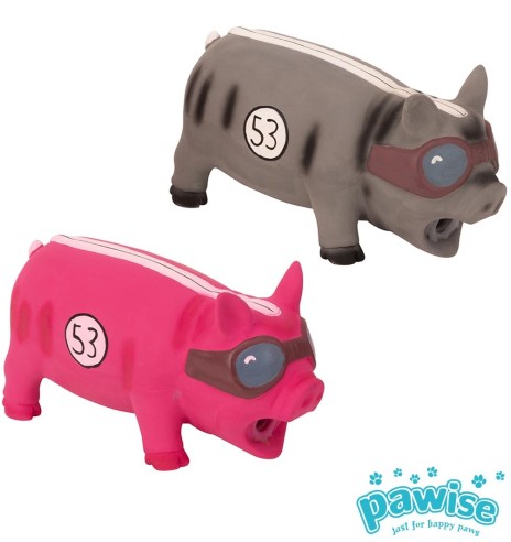 Lateksist mänguasi koerale, siga Latex Pig Boss (Pawise)