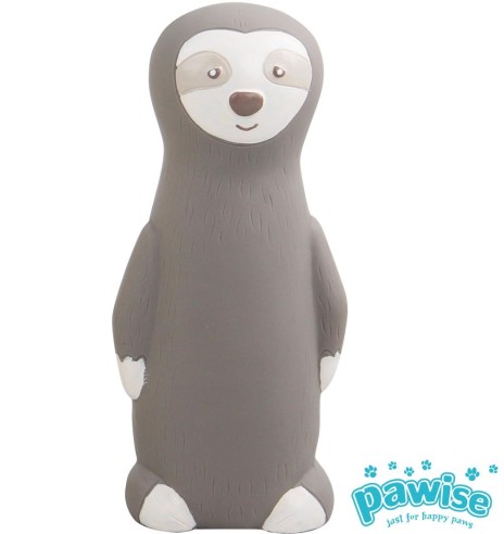 Латексная игрушка для собаки Latex Toy with Bottle Sloth (Pawise)