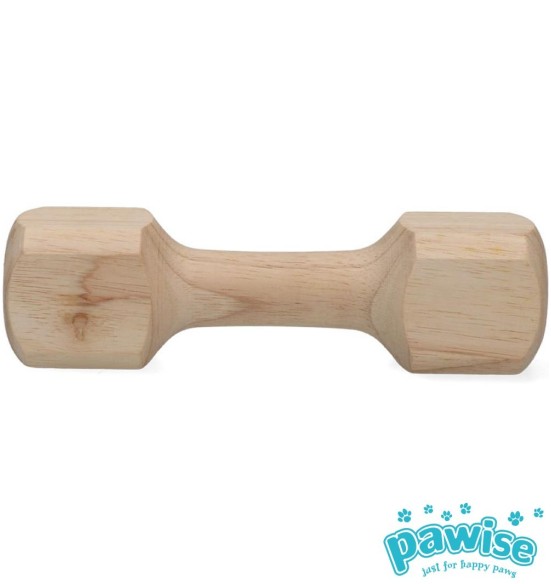 Игрушка дубовая гантель, 20 см, Wooden Retrieving Dumbbell (Pawise)