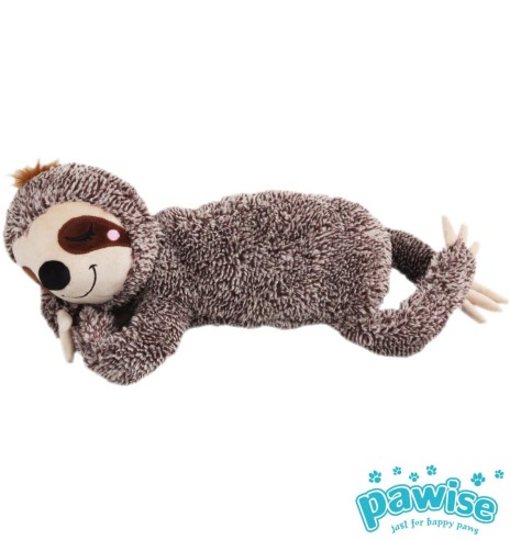 Плюшевая игрушка для собаки, ленивец Plush Toy Bradypod (Pawise)