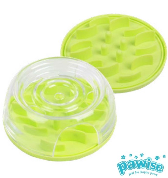 Миска для медленного поедания корма, с крышкой Slow Feeder (Pawise)