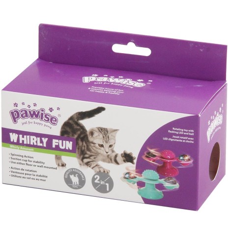 Nutikas mänguasi kassile, spinner Teirly Whirly Cat Toy (Pawise)
