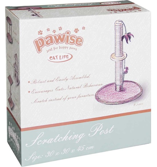 Когтеточка для кошек c подвесными игрушками, высота 50 cm, Vertigo (Pawise) Когтеточка для кошек c подвесными игрушками, высота 50 cm, Vertigo (Pawise)