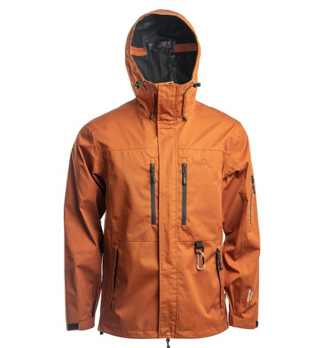 Куртка мужская водонепроницаемая и ветрозащитная, оранжевая Summit (Arrak Outdoor)