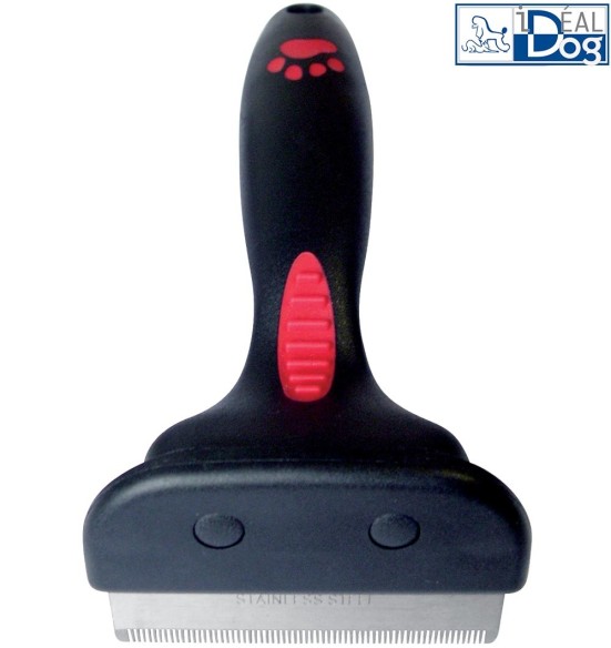 Щётка для вычесывания кошек и собак, размер M (IdealDog)