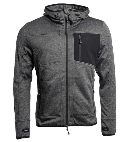 Dressipluus meestele, kapuutsiga õhuke, hall, Wildlife Hood (Arrak Outdoors)