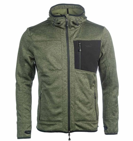 Dressipluus meestele, kapuutsiga õhuke, roheline, Wildlife (Arrak Outdoors)