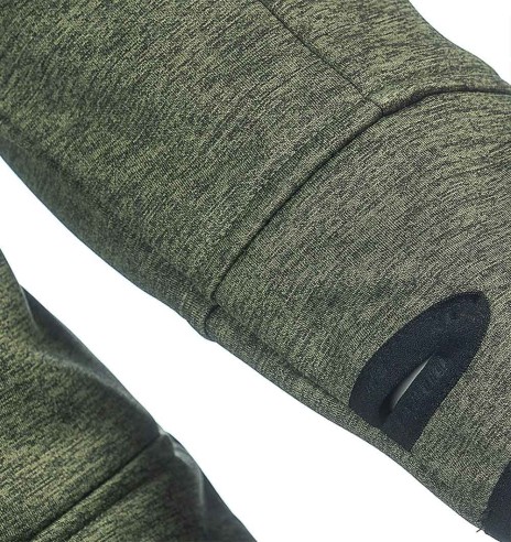 Dressipluus meestele, kapuutsiga õhuke, roheline, Wildlife (Arrak Outdoors)