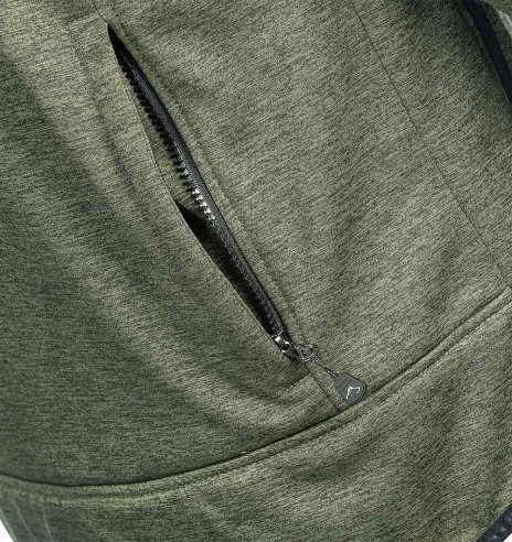 Dressipluus meestele, kapuutsiga õhuke, roheline, Wildlife (Arrak Outdoors)