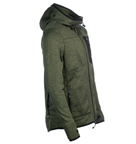 Dressipluus meestele, kapuutsiga õhuke, roheline, Wildlife (Arrak Outdoors)