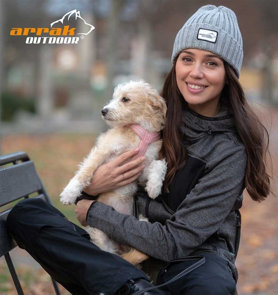 Dressipluus naistele, kapuutsiga õhuke, hall, Wildlife pusa (Arrak Outdoors)