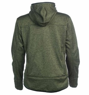 Fliis-dressipluus naistele, kapuutsiga, oranž, Power, fliisist pusa (Arrak Outdoors)–Dressipluusid naistele–Arrak Outdoor–Valgekihv 2