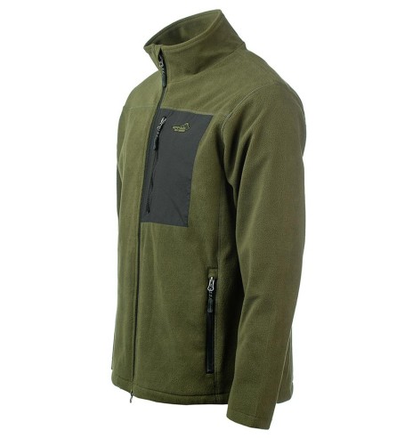 Fliis-dressipluus meestele, soe vetthülgav, roheline, Stormy (Arrak Outdoor)