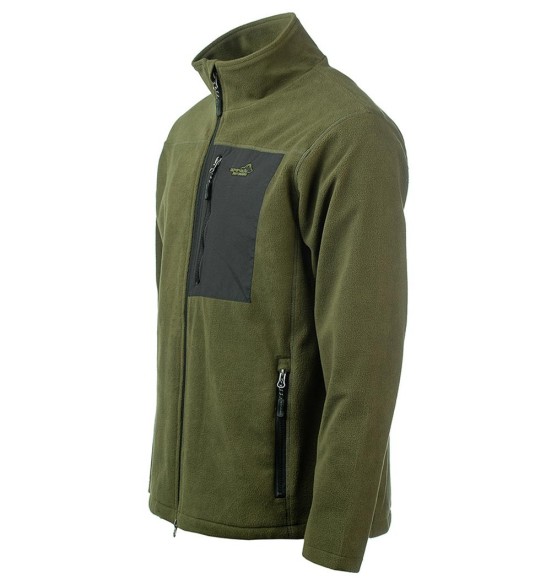 Fliis-dressipluus meestele, soe vetthülgav, roheline, Stormy (Arrak Outdoor)