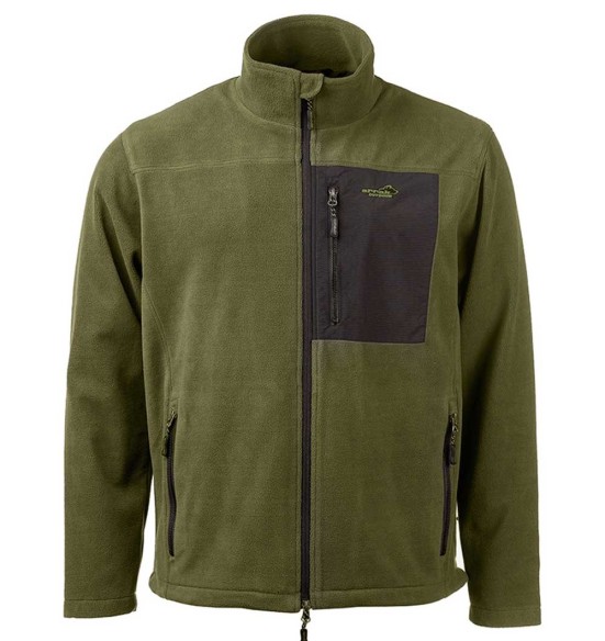 Fliis-dressipluus meestele, soe vetthülgav, roheline, Stormy (Arrak Outdoor)