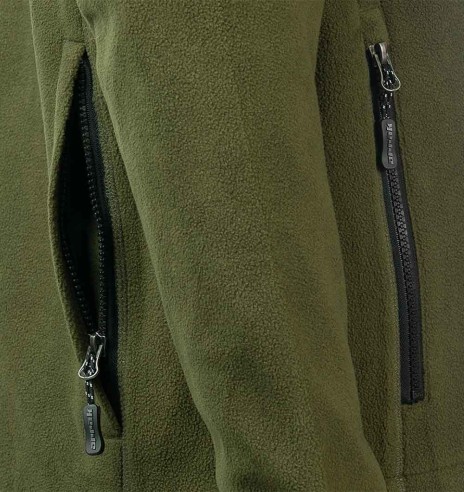 Fliis-dressipluus meestele, soe vetthülgav, roheline, Stormy (Arrak Outdoor)