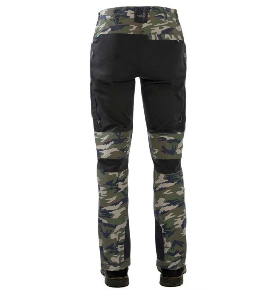 Брюки мужские с эластичными вставками и водоотталкивающей пропиткой, камуфляж, Active Stretch (Arrak Outdoor)