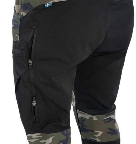 Püksid naistele, stretšpaneelidega ja vetthülgavad, camo, Active Stretch (Arrak Outdoor)