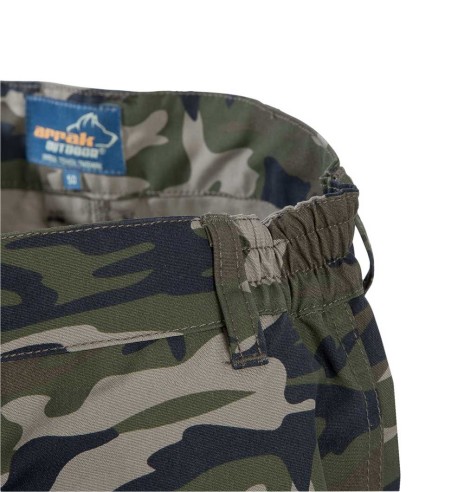 Püksid naistele, stretšpaneelidega ja vetthülgavad, camo, Active Stretch (Arrak Outdoor)