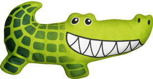 Krokodill Red Dingo pehme mänguasi koerale