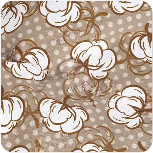 Koera soe talvejope puuvillaõite mustriga